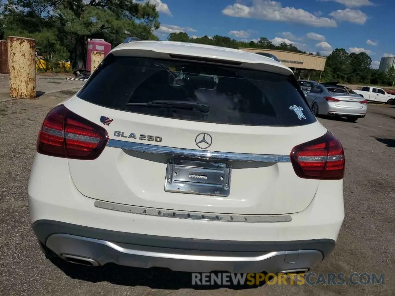 6 Photograph of a damaged car WDCTG4EBXKU004184 MERCEDES-BENZ GLA-CLASS 2019