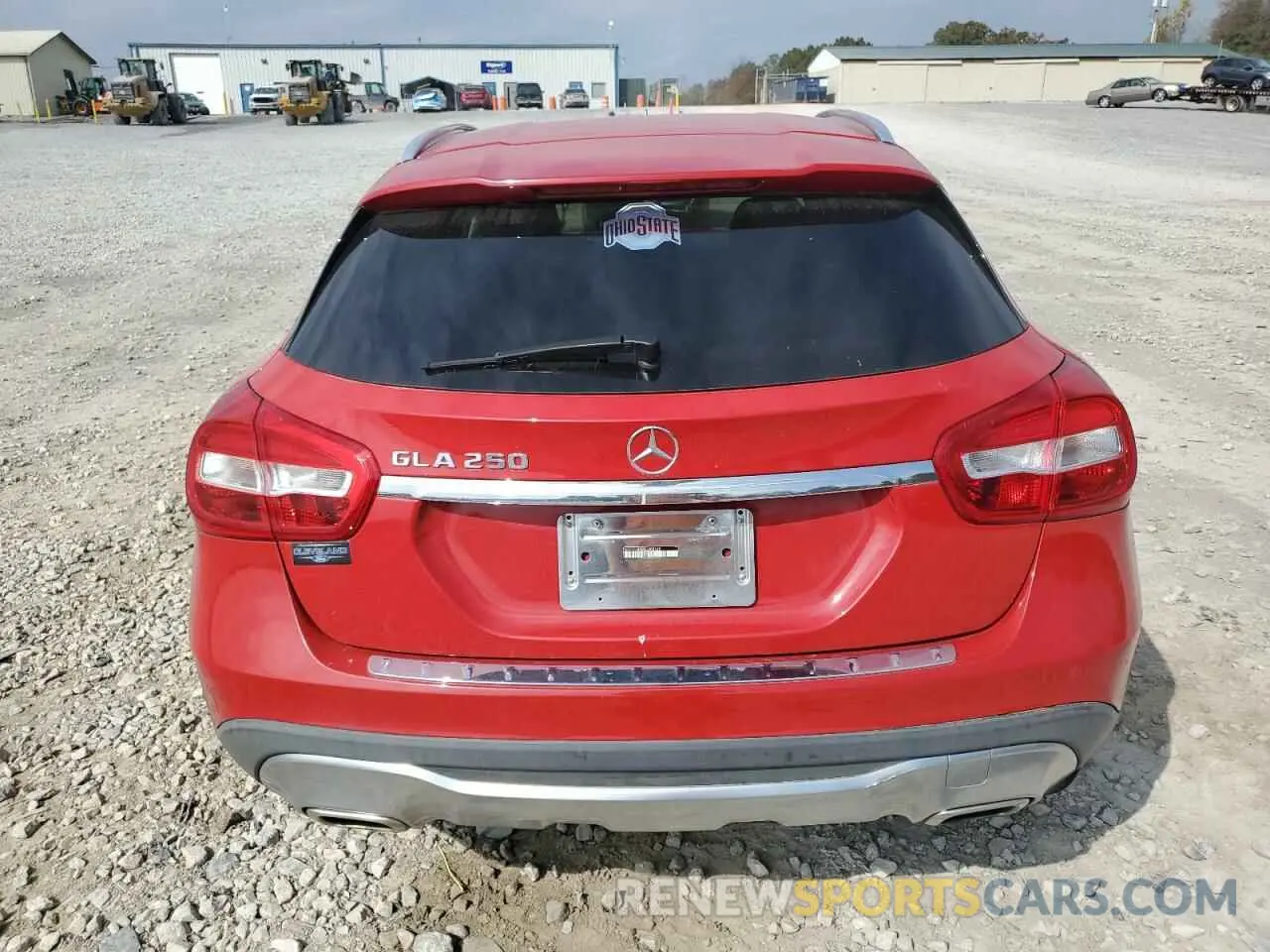 6 Photograph of a damaged car WDCTG4EBXKU008168 MERCEDES-BENZ GLA-CLASS 2019