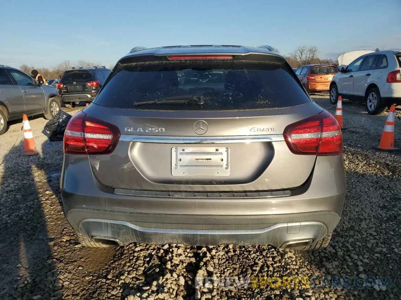 6 Photograph of a damaged car WDCTG4GB1KJ548328 MERCEDES-BENZ GLA-CLASS 2019