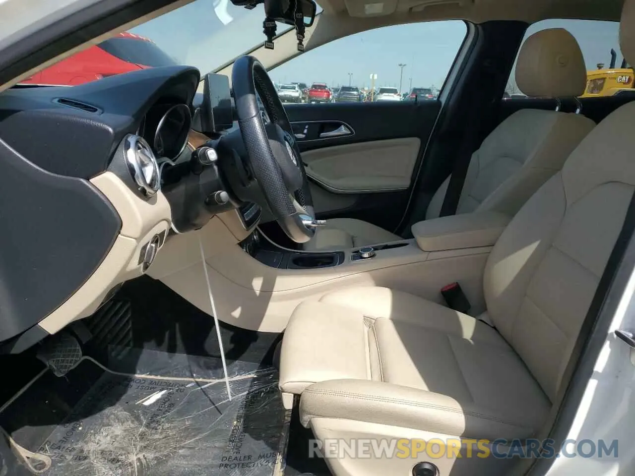 7 Photograph of a damaged car WDCTG4GB1KJ574704 MERCEDES-BENZ GLA-CLASS 2019
