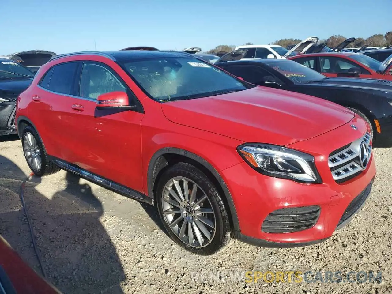 4 Photograph of a damaged car WDCTG4GB2KJ546135 MERCEDES-BENZ GLA-CLASS 2019