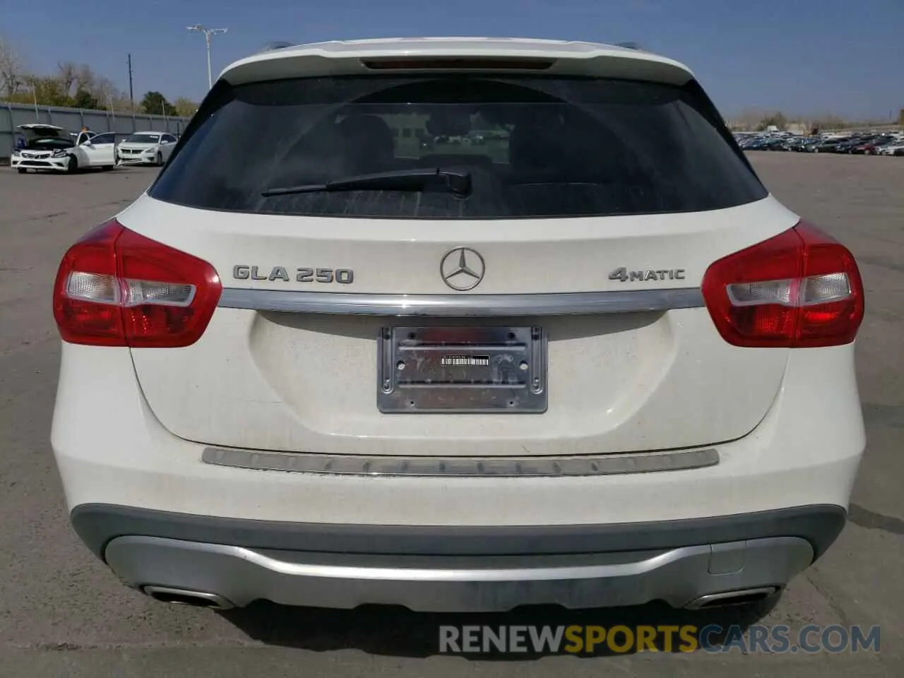 6 Photograph of a damaged car WDCTG4GB2KJ581662 MERCEDES-BENZ GLA-CLASS 2019