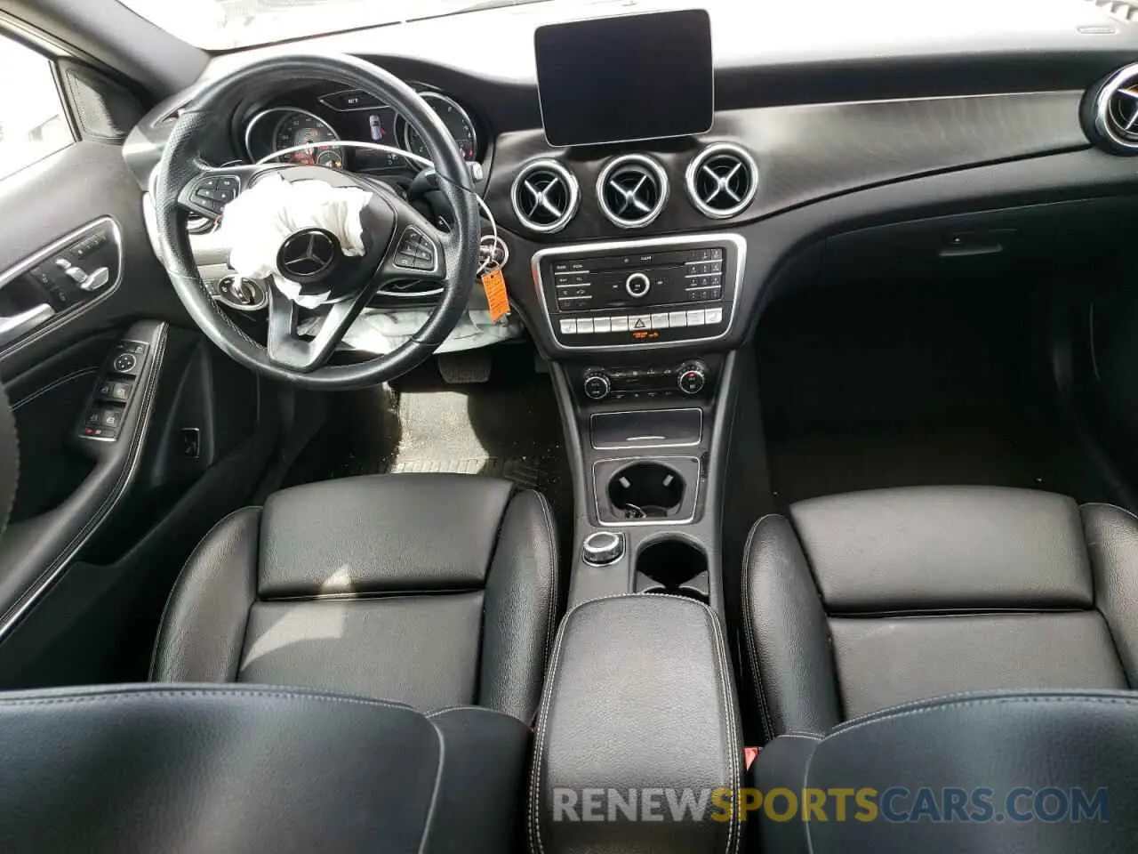 8 Photograph of a damaged car WDCTG4GB2KJ581662 MERCEDES-BENZ GLA-CLASS 2019