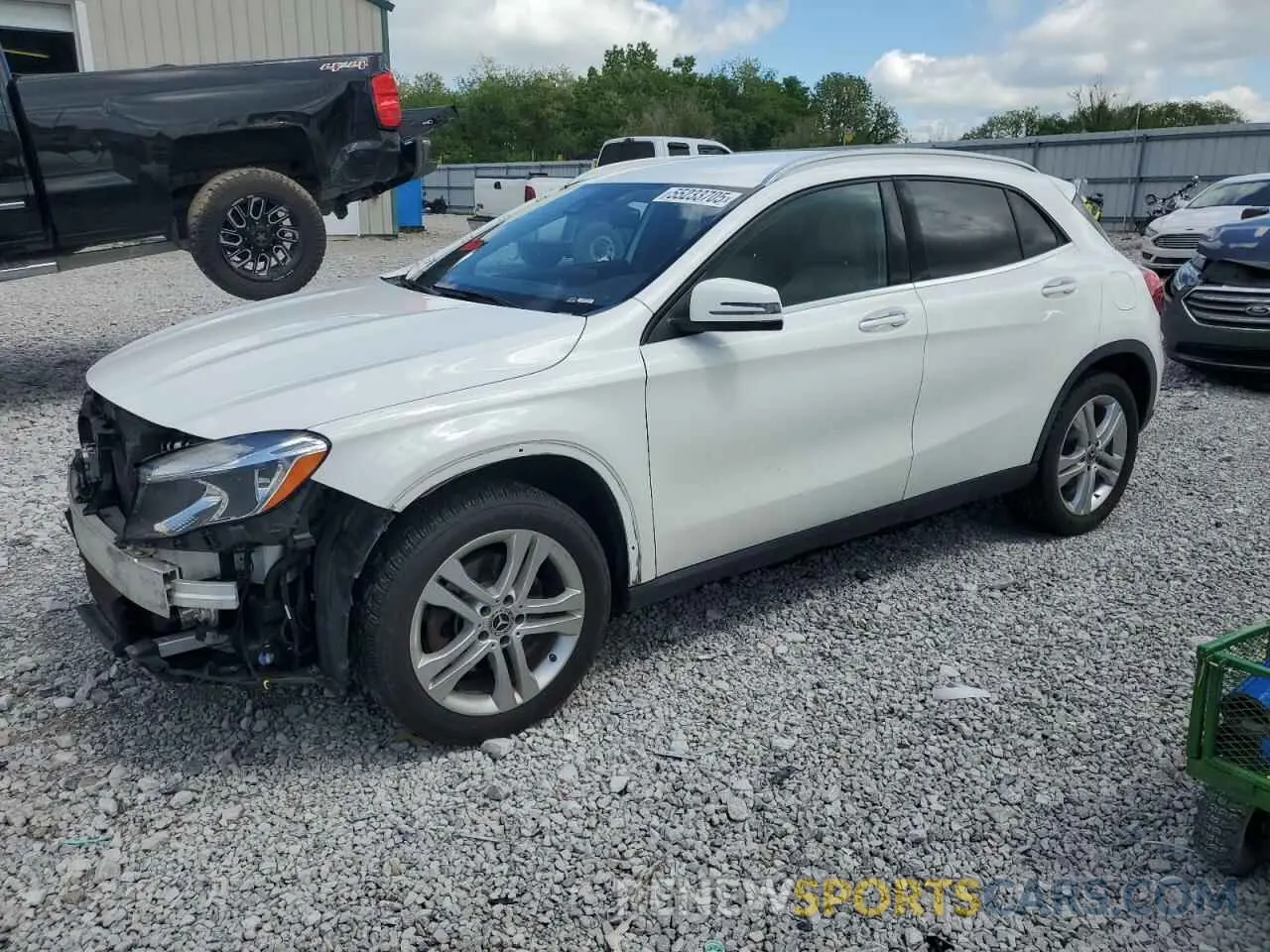 1 Photograph of a damaged car WDCTG4GB2KU015466 MERCEDES-BENZ GLA-CLASS 2019
