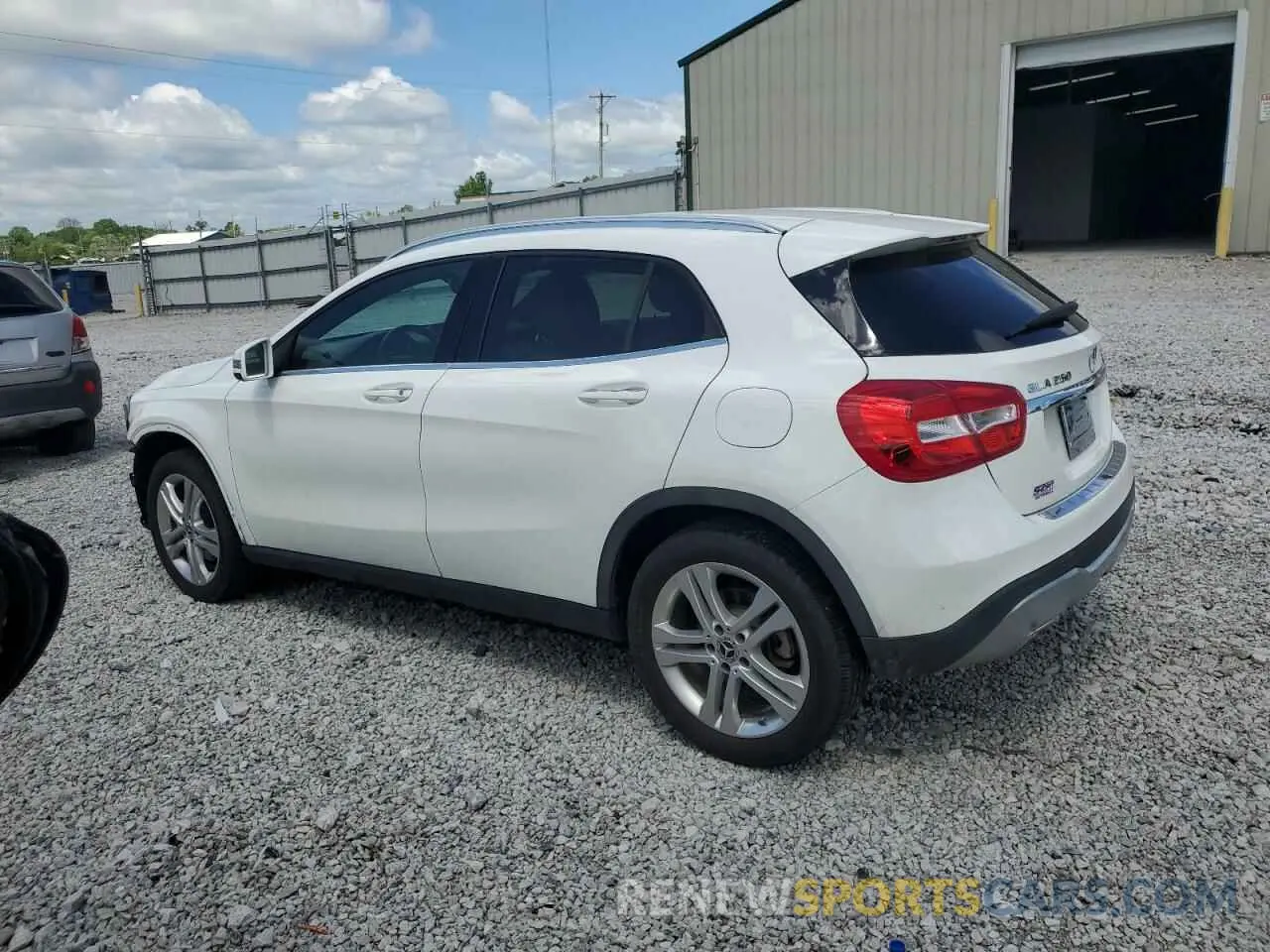 2 Photograph of a damaged car WDCTG4GB2KU015466 MERCEDES-BENZ GLA-CLASS 2019