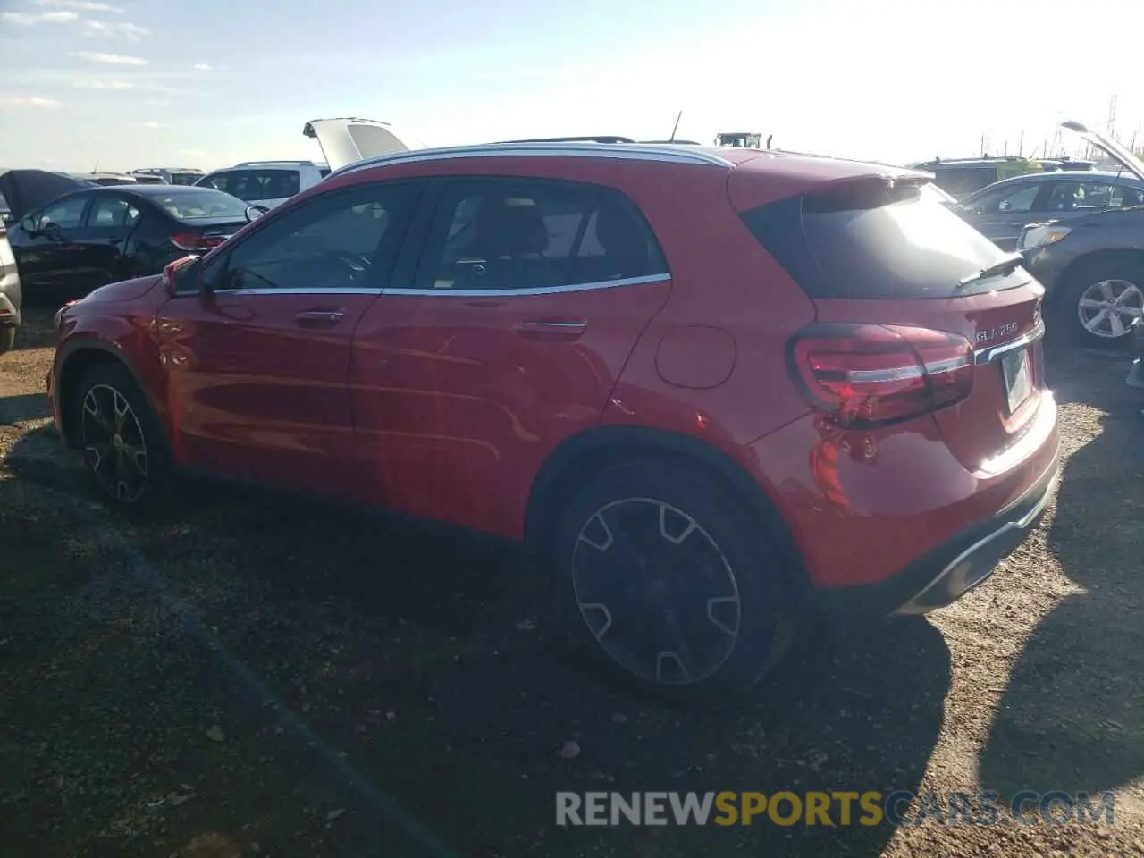2 Photograph of a damaged car WDCTG4GB3KJ550145 MERCEDES-BENZ GLA-CLASS 2019