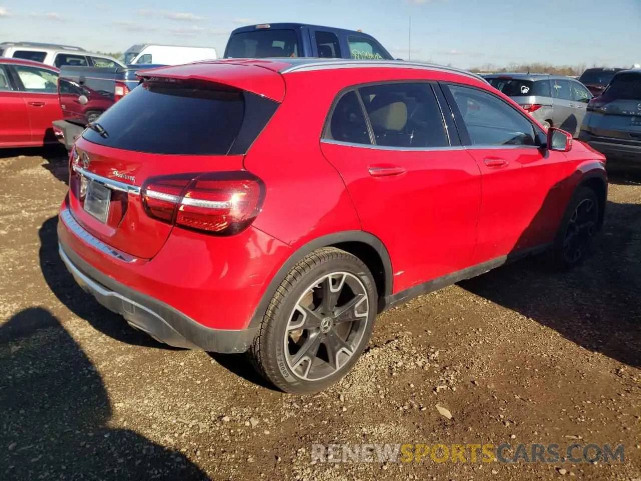3 Photograph of a damaged car WDCTG4GB3KJ550145 MERCEDES-BENZ GLA-CLASS 2019