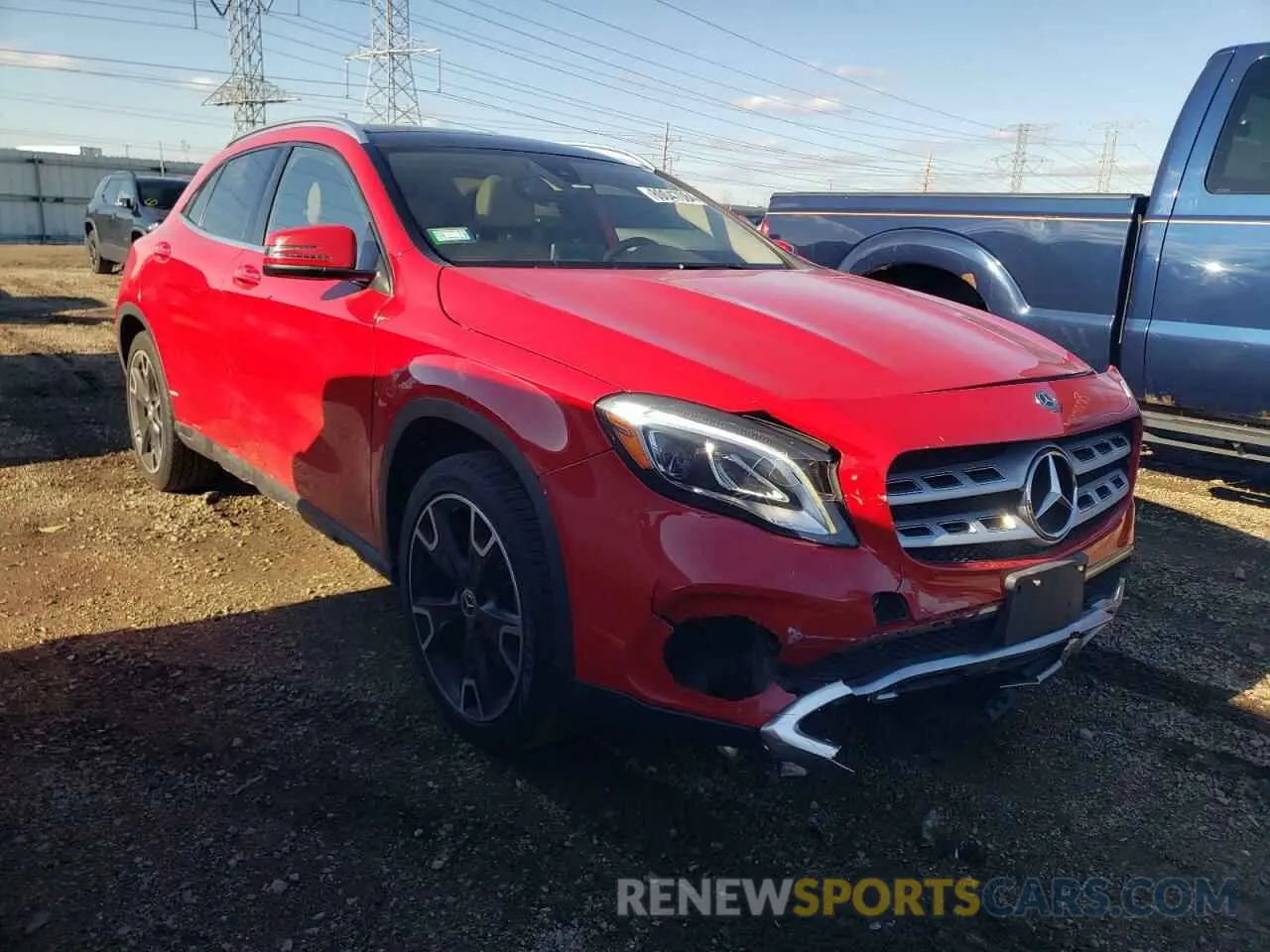 4 Photograph of a damaged car WDCTG4GB3KJ550145 MERCEDES-BENZ GLA-CLASS 2019