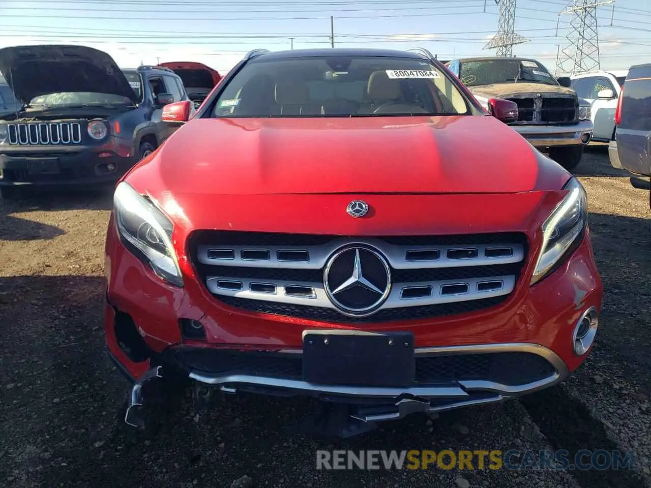 5 Photograph of a damaged car WDCTG4GB3KJ550145 MERCEDES-BENZ GLA-CLASS 2019