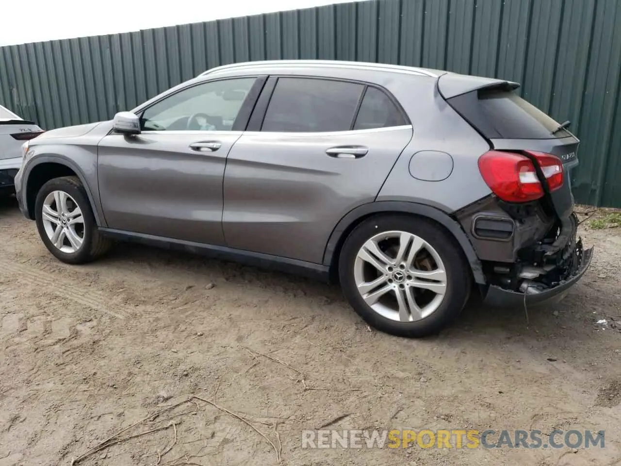 2 Photograph of a damaged car WDCTG4GB3KJ612871 MERCEDES-BENZ GLA-CLASS 2019