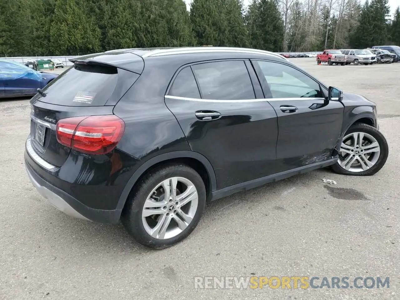 3 Photograph of a damaged car WDCTG4GB3KU011524 MERCEDES-BENZ GLA-CLASS 2019