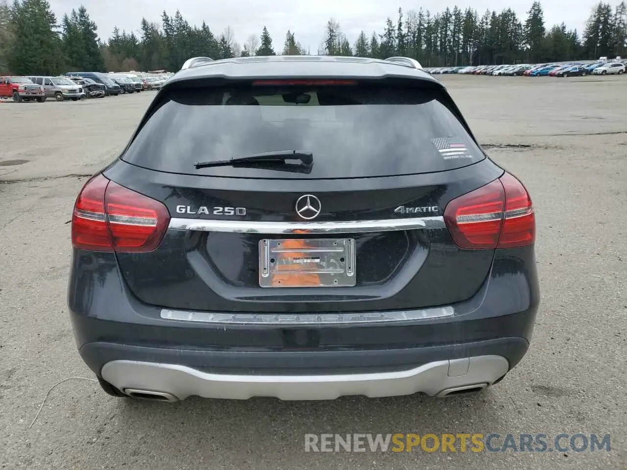 6 Photograph of a damaged car WDCTG4GB3KU011524 MERCEDES-BENZ GLA-CLASS 2019