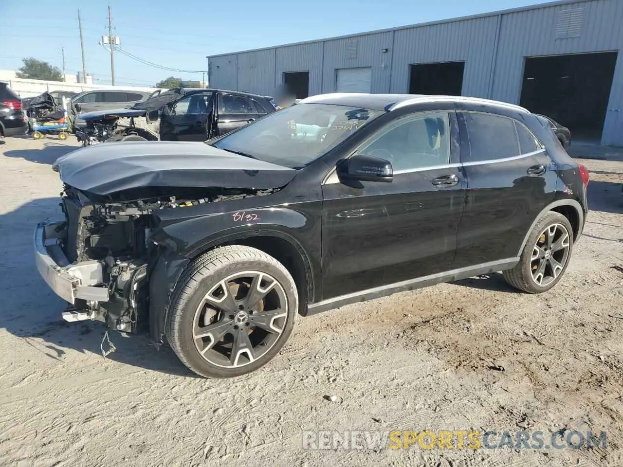 1 Photograph of a damaged car WDCTG4GB3KU016285 MERCEDES-BENZ GLA-CLASS 2019