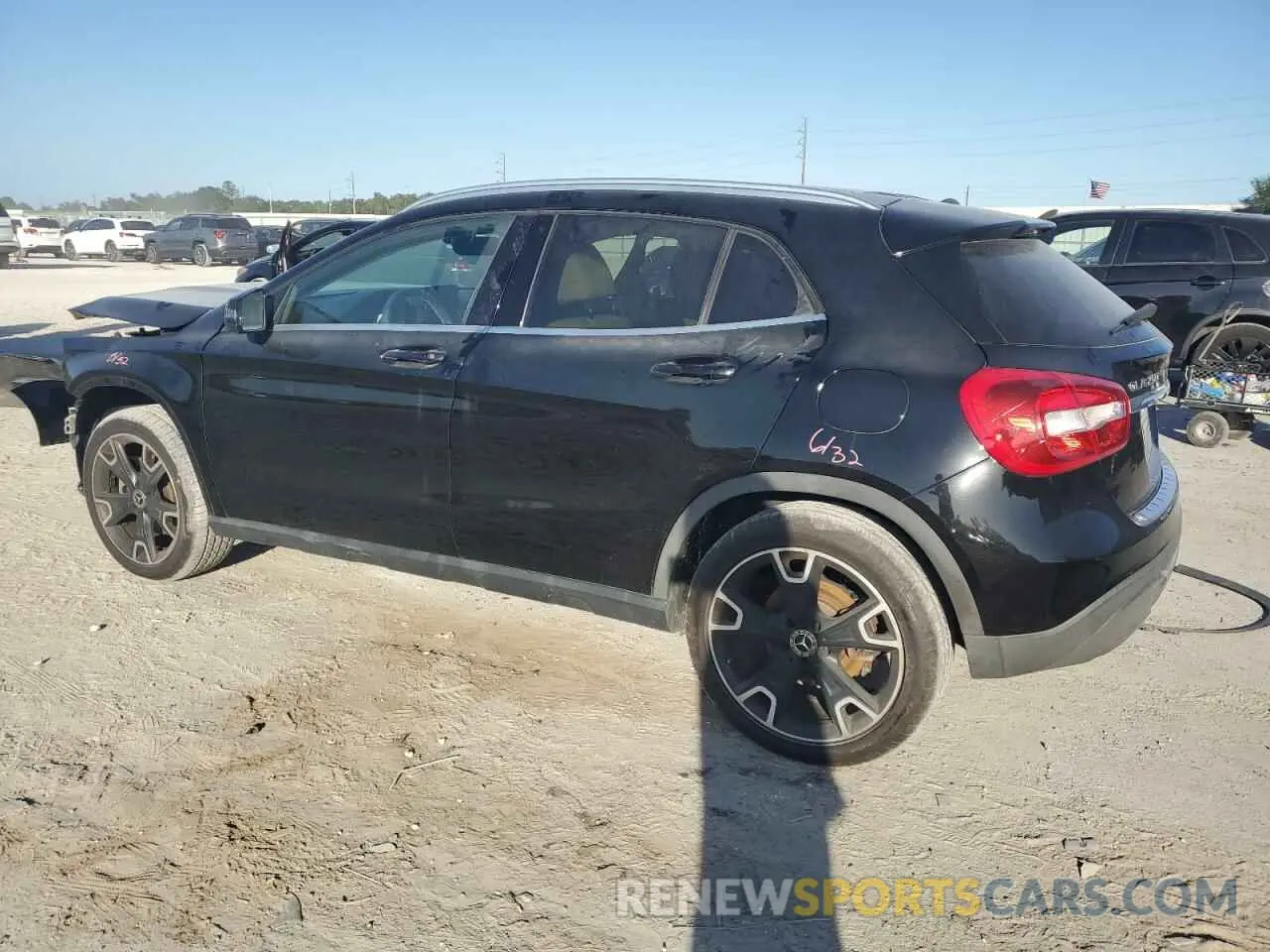 2 Photograph of a damaged car WDCTG4GB3KU016285 MERCEDES-BENZ GLA-CLASS 2019