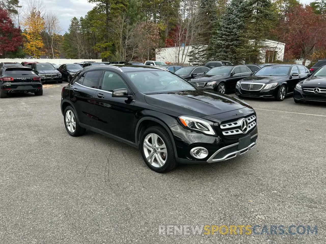 1 Photograph of a damaged car WDCTG4GB4KJ583557 MERCEDES-BENZ GLA-CLASS 2019