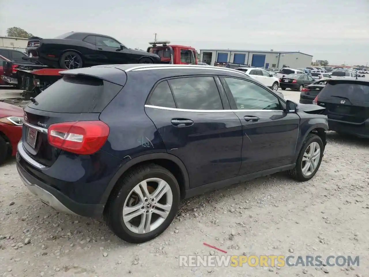 3 Photograph of a damaged car WDCTG4GB4KU002878 MERCEDES-BENZ GLA-CLASS 2019