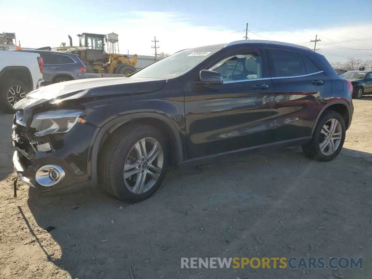 1 Photograph of a damaged car WDCTG4GB4KU007241 MERCEDES-BENZ GLA-CLASS 2019