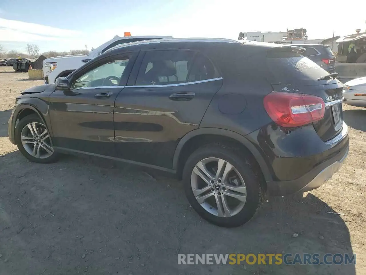 2 Photograph of a damaged car WDCTG4GB4KU007241 MERCEDES-BENZ GLA-CLASS 2019