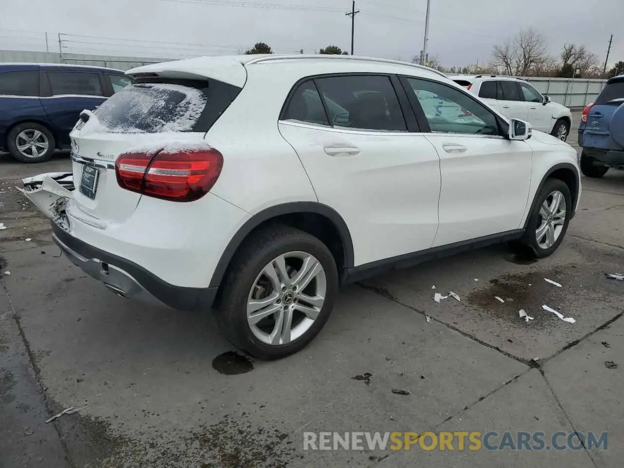 3 Photograph of a damaged car WDCTG4GB4KU014352 MERCEDES-BENZ GLA-CLASS 2019