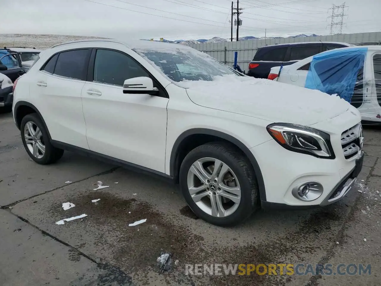 4 Photograph of a damaged car WDCTG4GB4KU014352 MERCEDES-BENZ GLA-CLASS 2019
