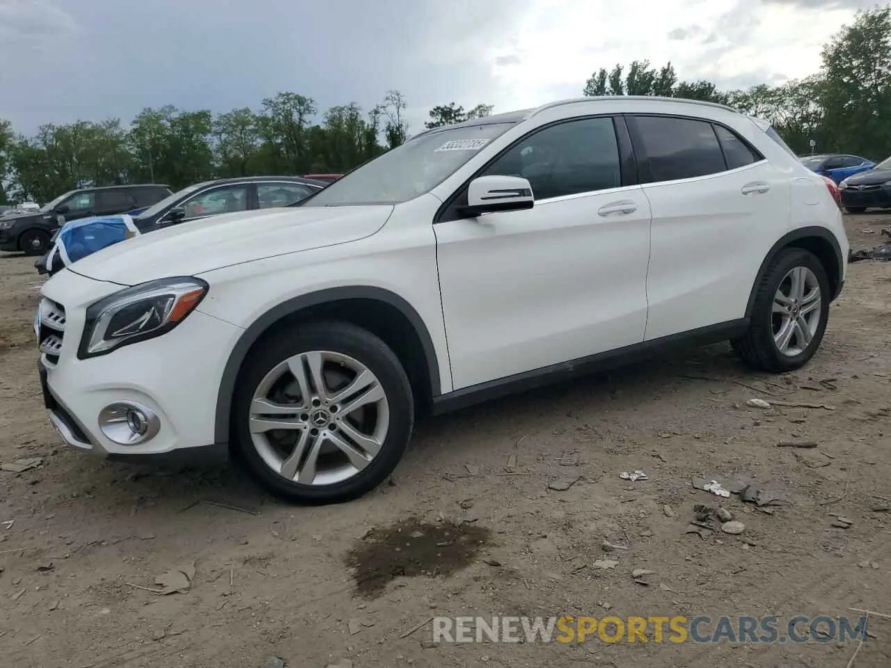 1 Photograph of a damaged car WDCTG4GB5KU011878 MERCEDES-BENZ GLA-CLASS 2019