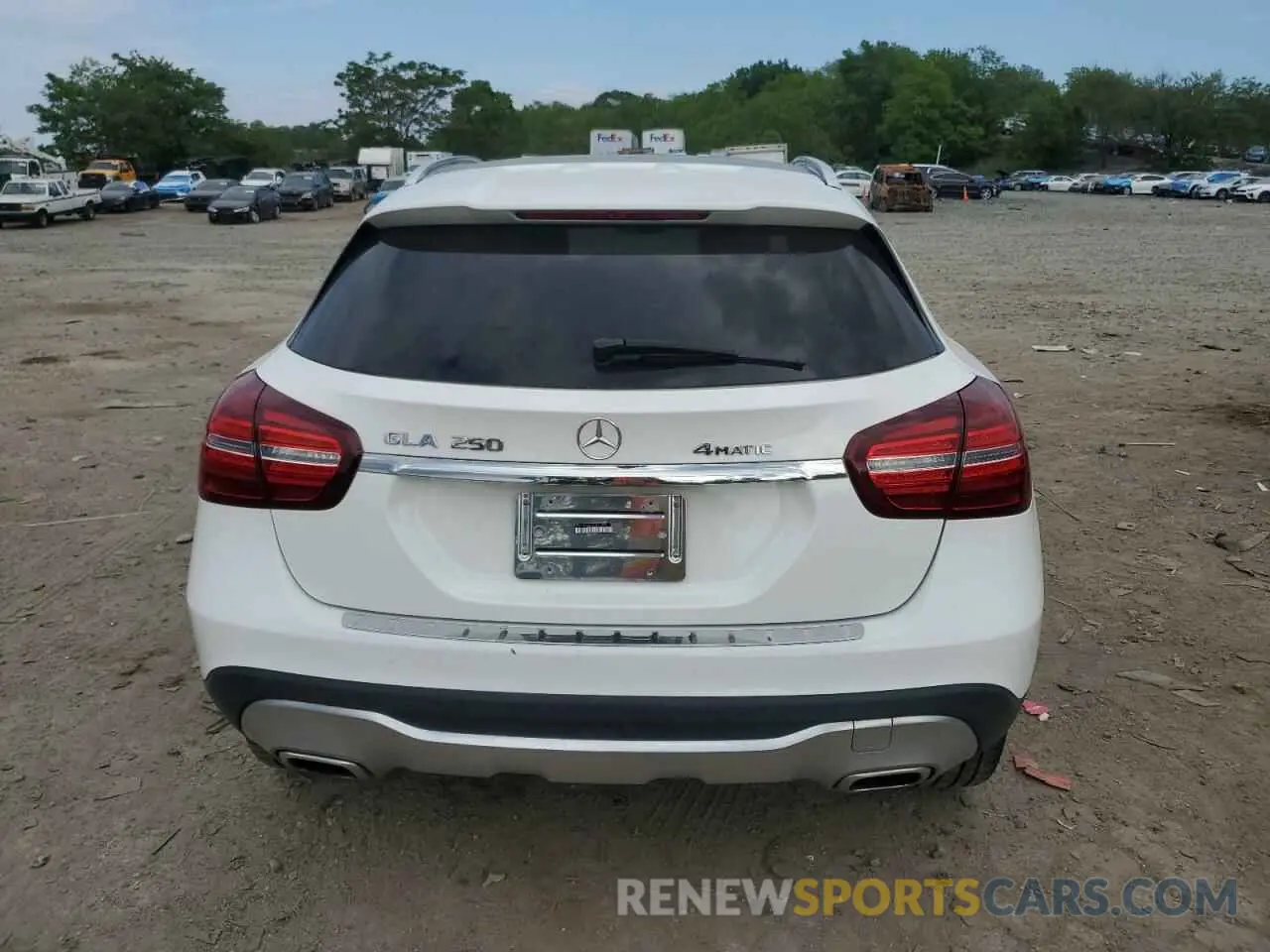 6 Photograph of a damaged car WDCTG4GB5KU011878 MERCEDES-BENZ GLA-CLASS 2019