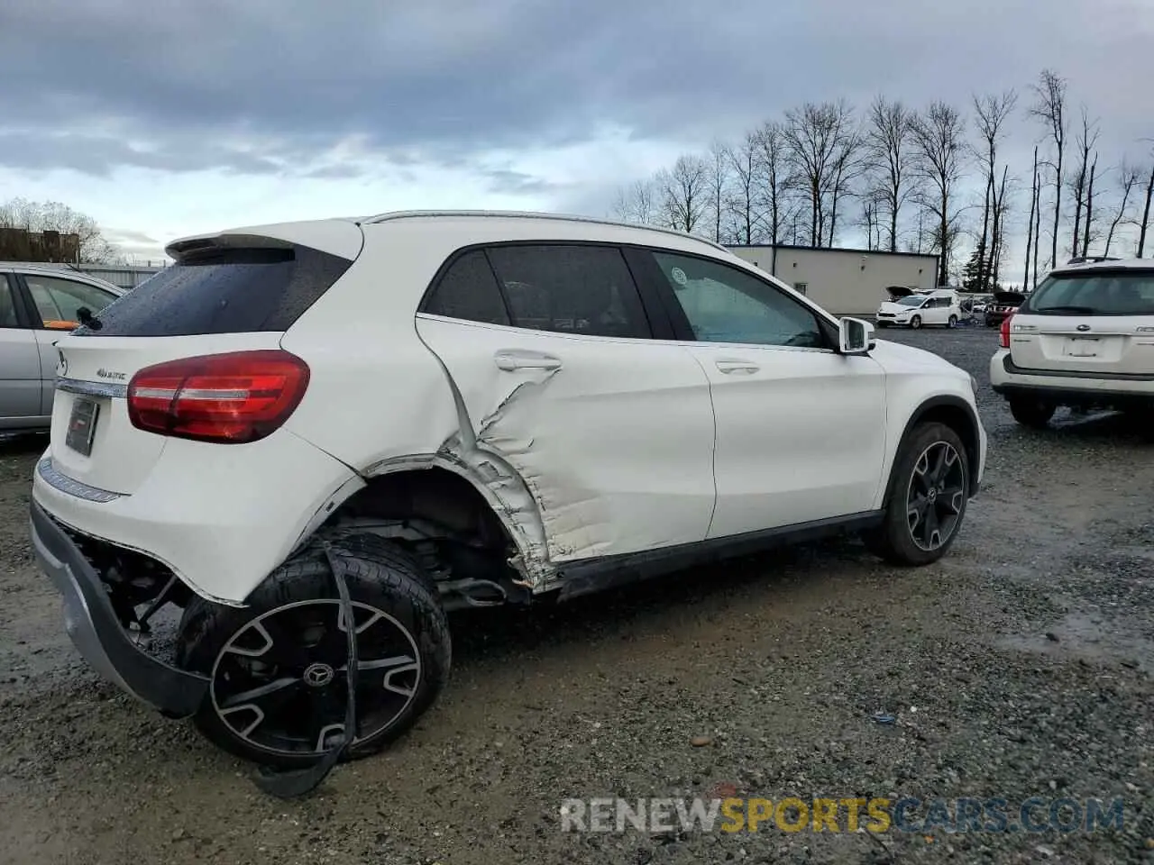 3 Photograph of a damaged car WDCTG4GB5KU020175 MERCEDES-BENZ GLA-CLASS 2019