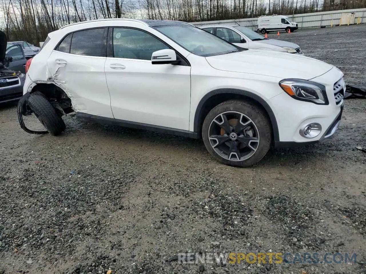 4 Photograph of a damaged car WDCTG4GB5KU020175 MERCEDES-BENZ GLA-CLASS 2019
