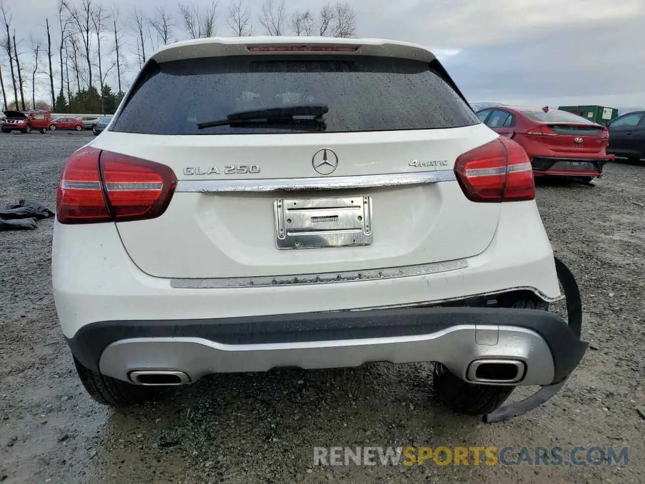 6 Photograph of a damaged car WDCTG4GB5KU020175 MERCEDES-BENZ GLA-CLASS 2019