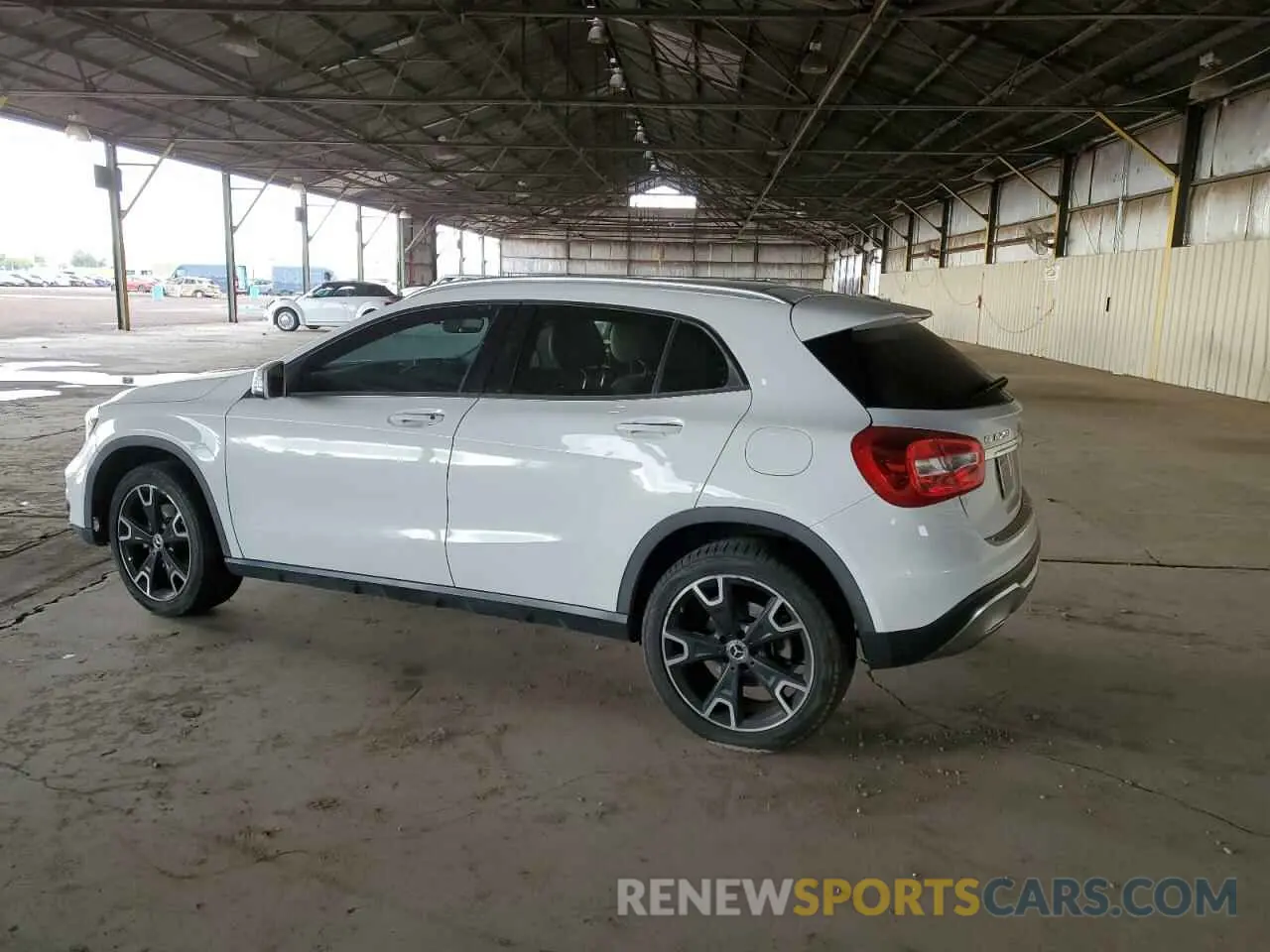 2 Photograph of a damaged car WDCTG4GB6KJ543707 MERCEDES-BENZ GLA-CLASS 2019