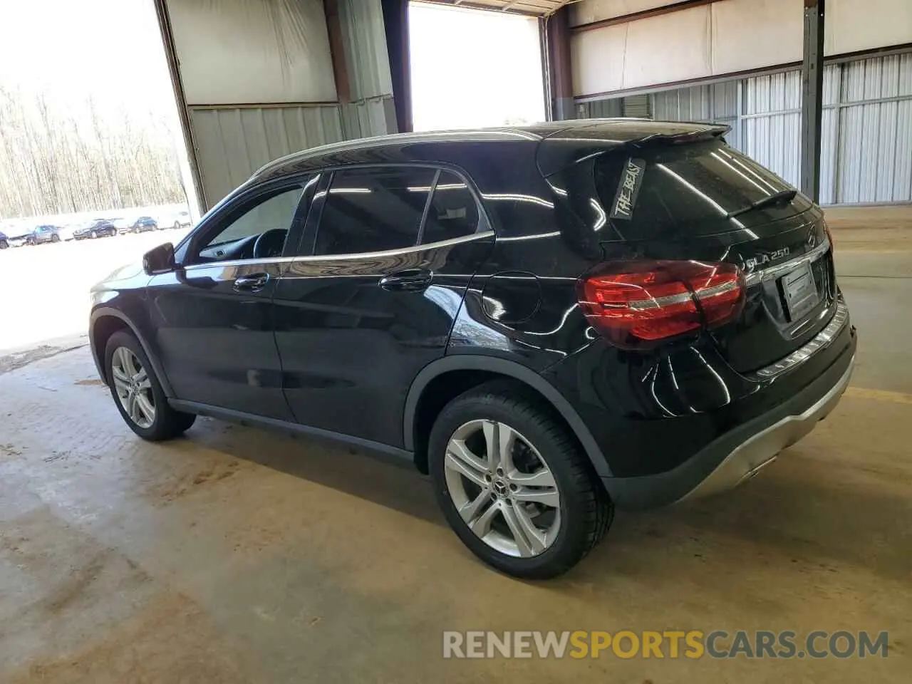 2 Photograph of a damaged car WDCTG4GB6KJ584063 MERCEDES-BENZ GLA-CLASS 2019