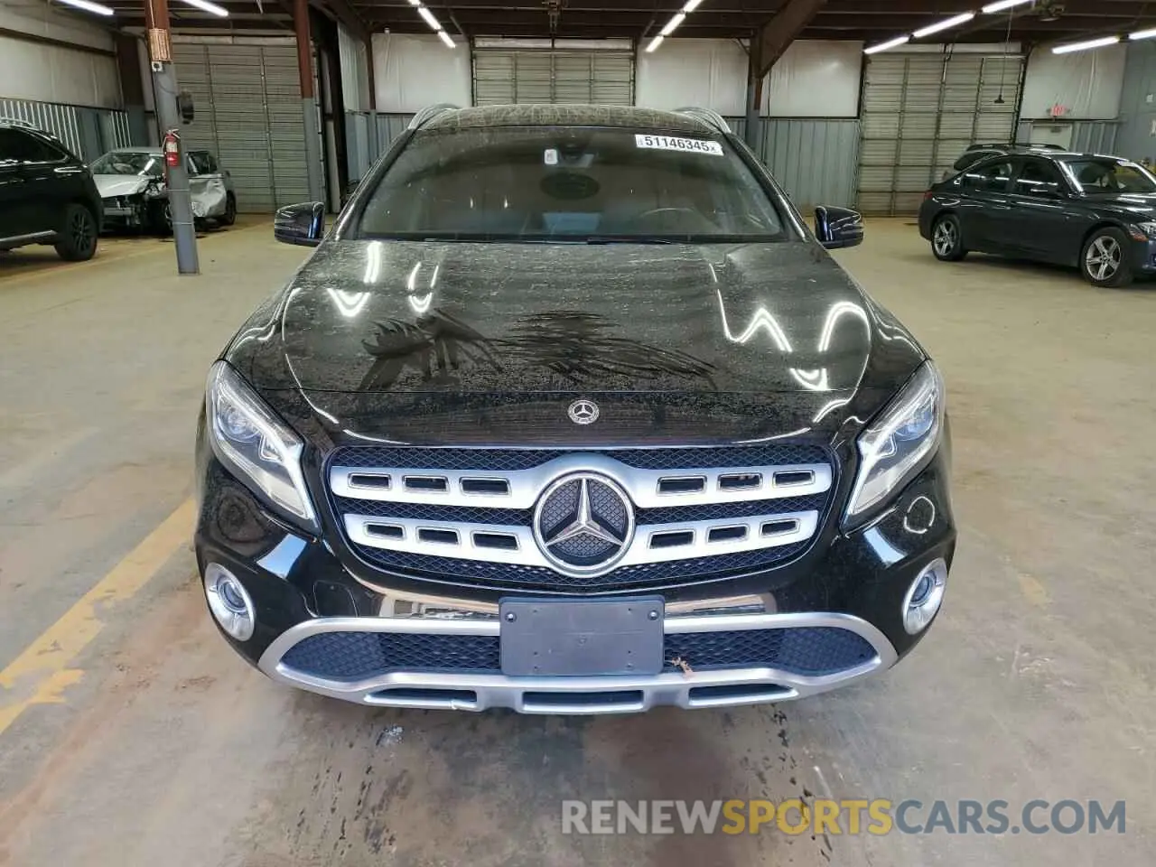 5 Photograph of a damaged car WDCTG4GB6KJ584063 MERCEDES-BENZ GLA-CLASS 2019