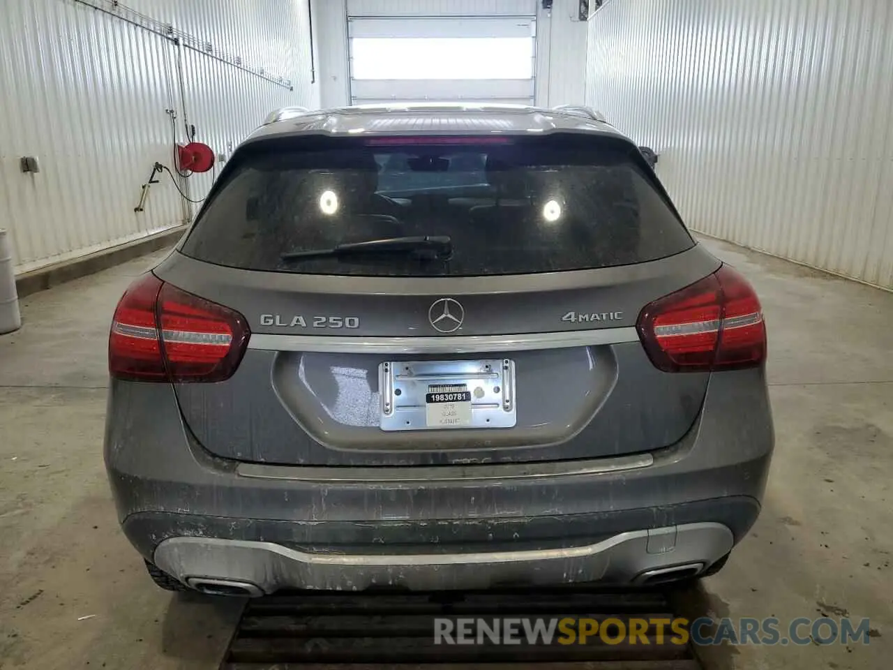 6 Photograph of a damaged car WDCTG4GB7KJ538287 MERCEDES-BENZ GLA-CLASS 2019