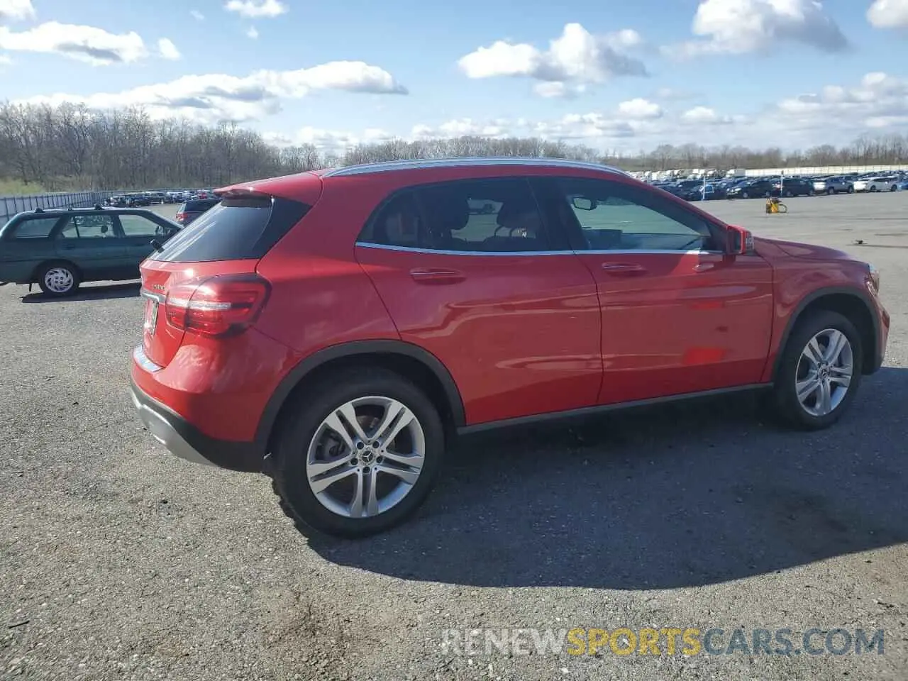 3 Photograph of a damaged car WDCTG4GB7KJ543571 MERCEDES-BENZ GLA-CLASS 2019