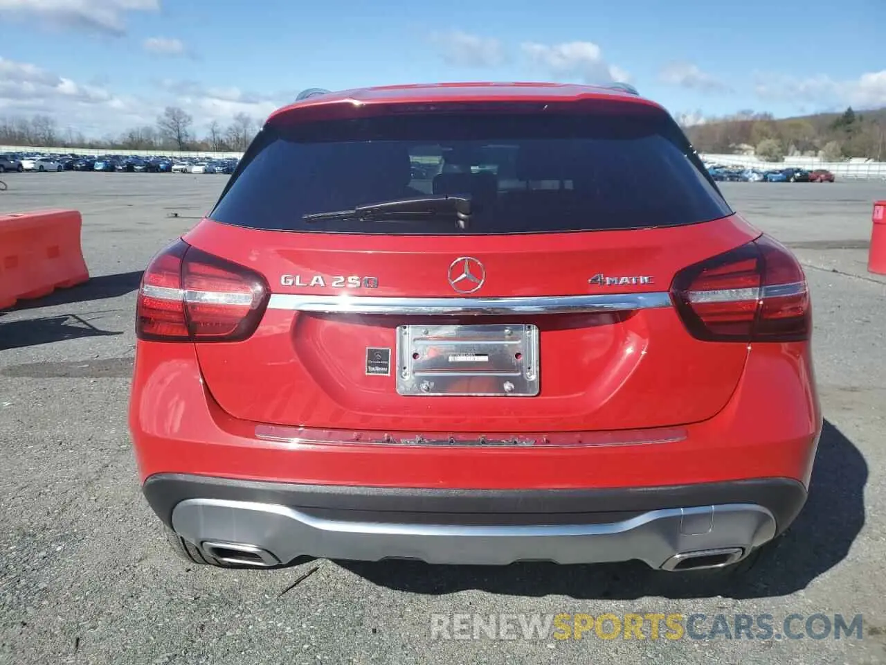 6 Photograph of a damaged car WDCTG4GB7KJ543571 MERCEDES-BENZ GLA-CLASS 2019