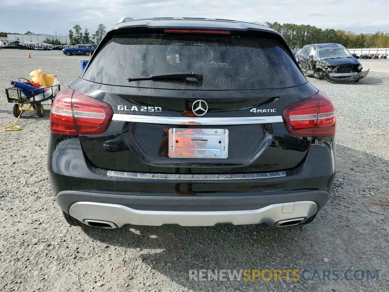 6 Photograph of a damaged car WDCTG4GB7KJ552710 MERCEDES-BENZ GLA-CLASS 2019