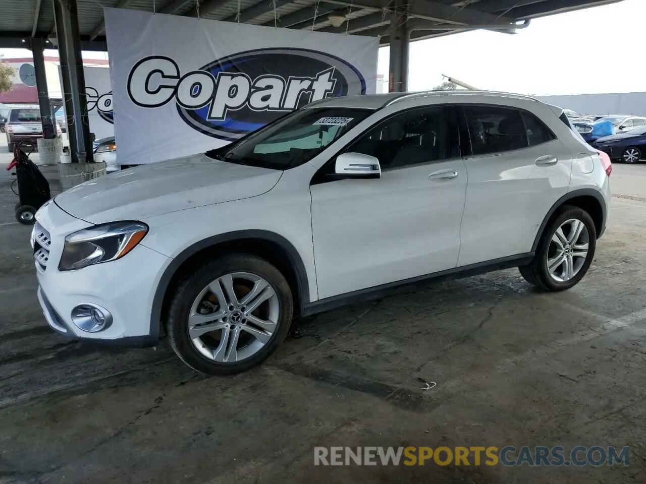 1 Photograph of a damaged car WDCTG4GB7KU002969 MERCEDES-BENZ GLA-CLASS 2019