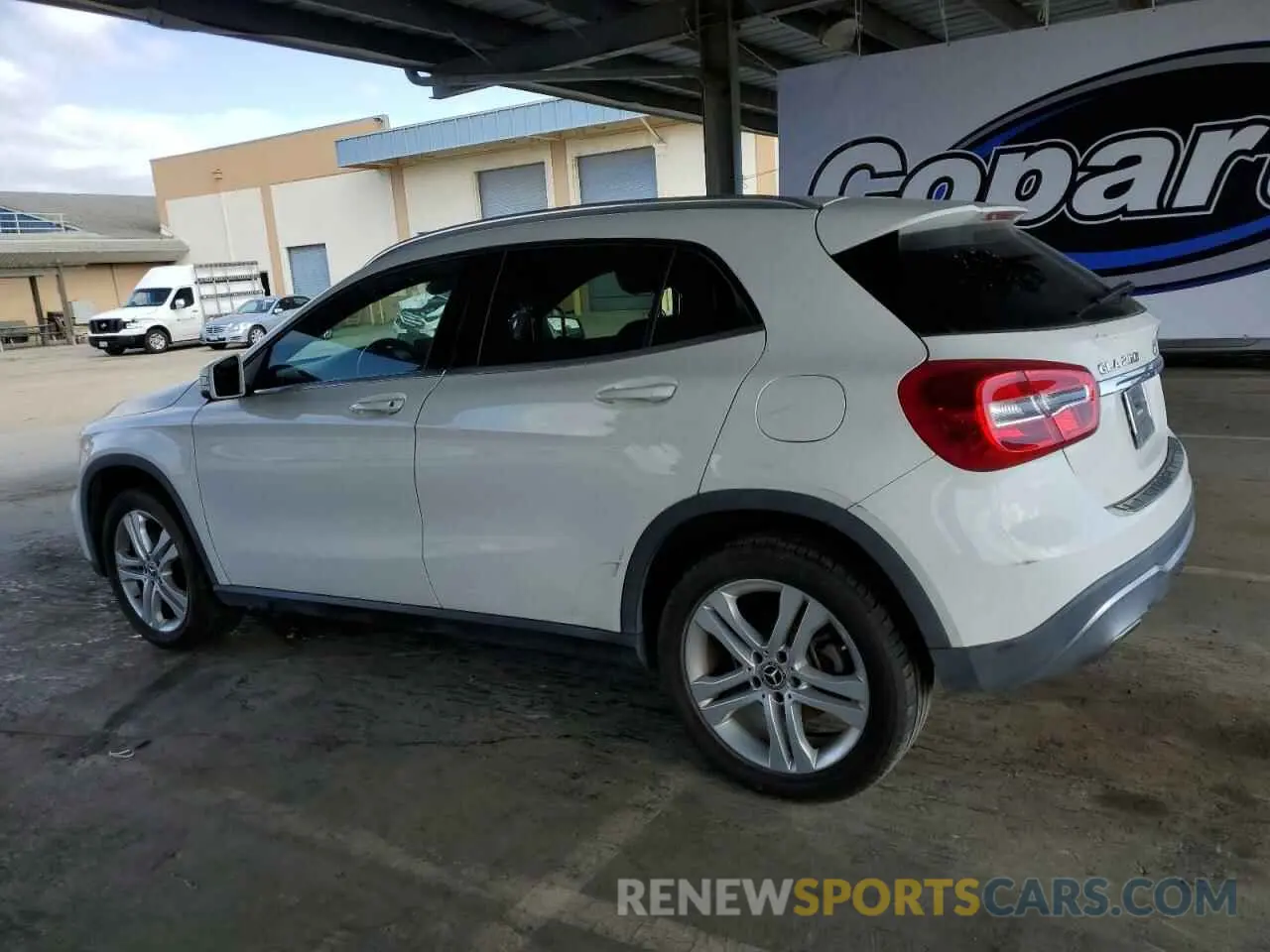 2 Photograph of a damaged car WDCTG4GB7KU002969 MERCEDES-BENZ GLA-CLASS 2019