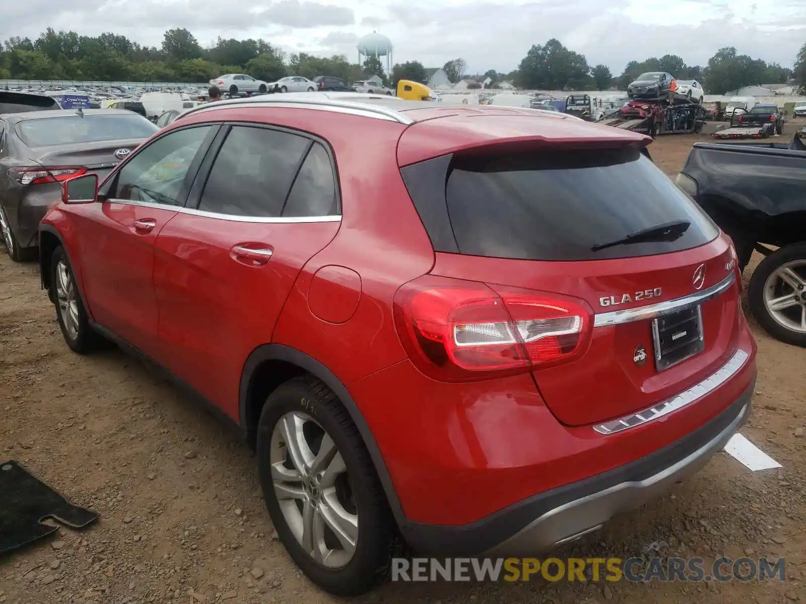 3 Photograph of a damaged car WDCTG4GB7KU009095 MERCEDES-BENZ GLA-CLASS 2019