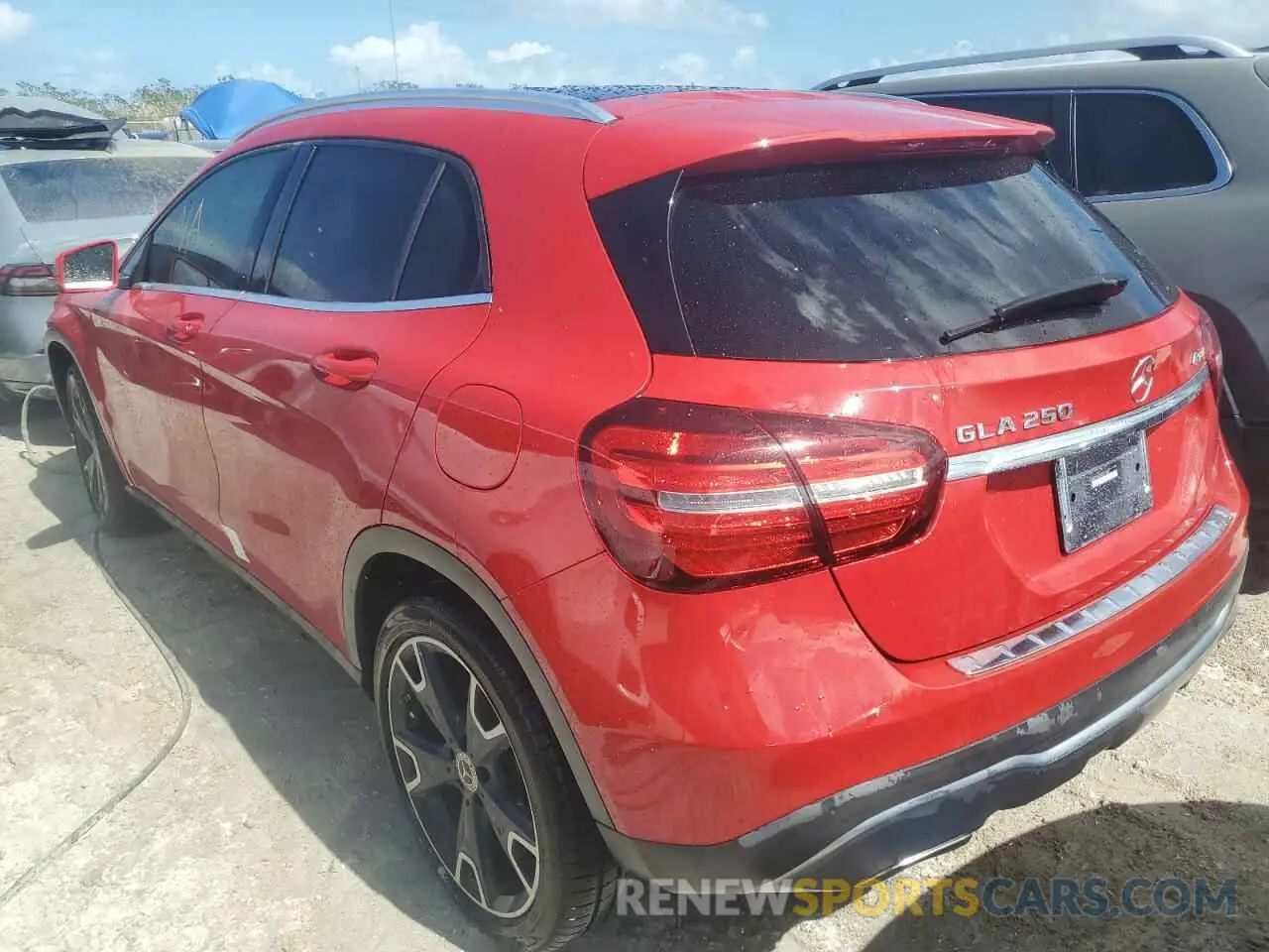 2 Photograph of a damaged car WDCTG4GB7KU016418 MERCEDES-BENZ GLA-CLASS 2019