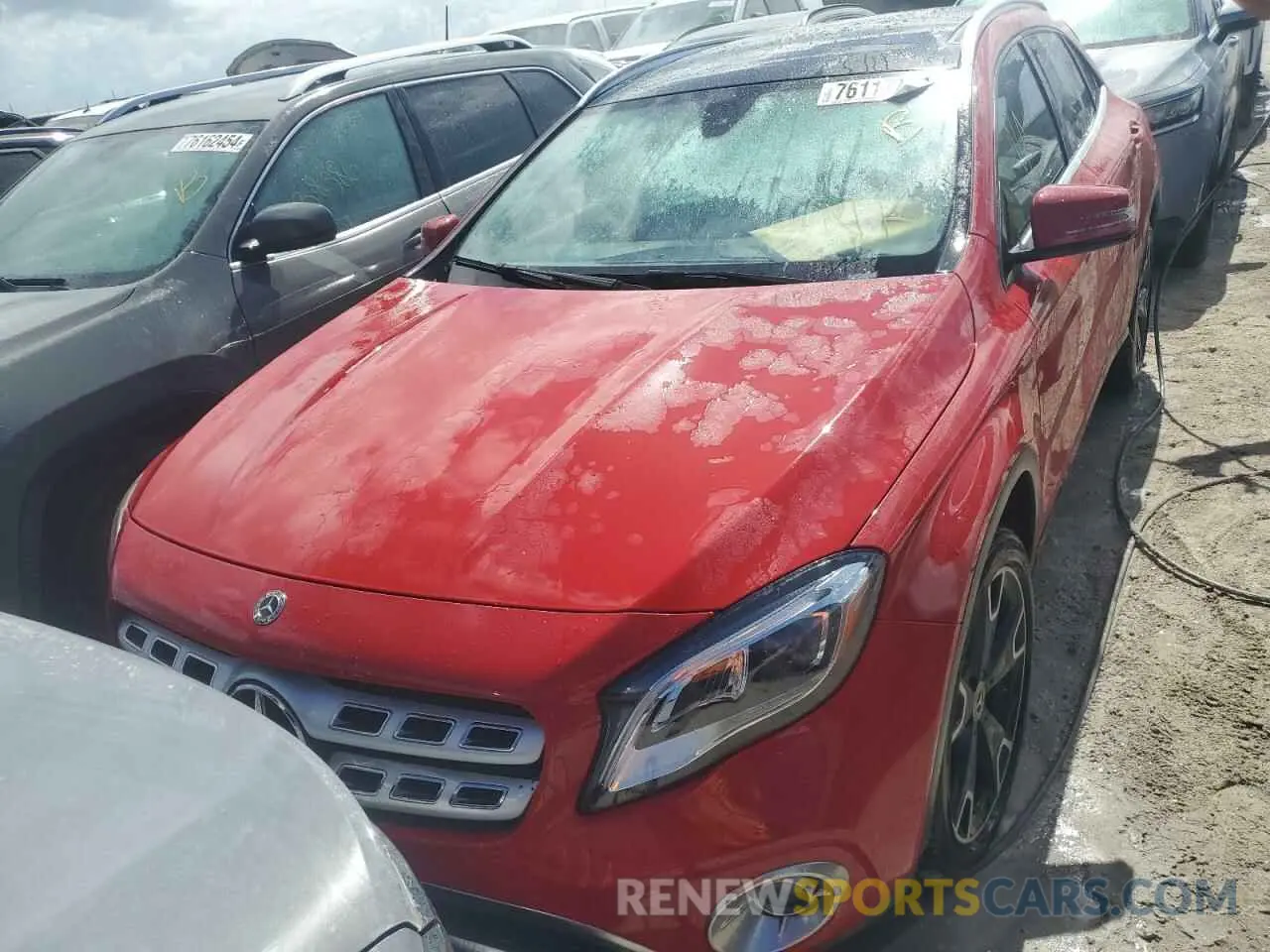 5 Photograph of a damaged car WDCTG4GB7KU016418 MERCEDES-BENZ GLA-CLASS 2019