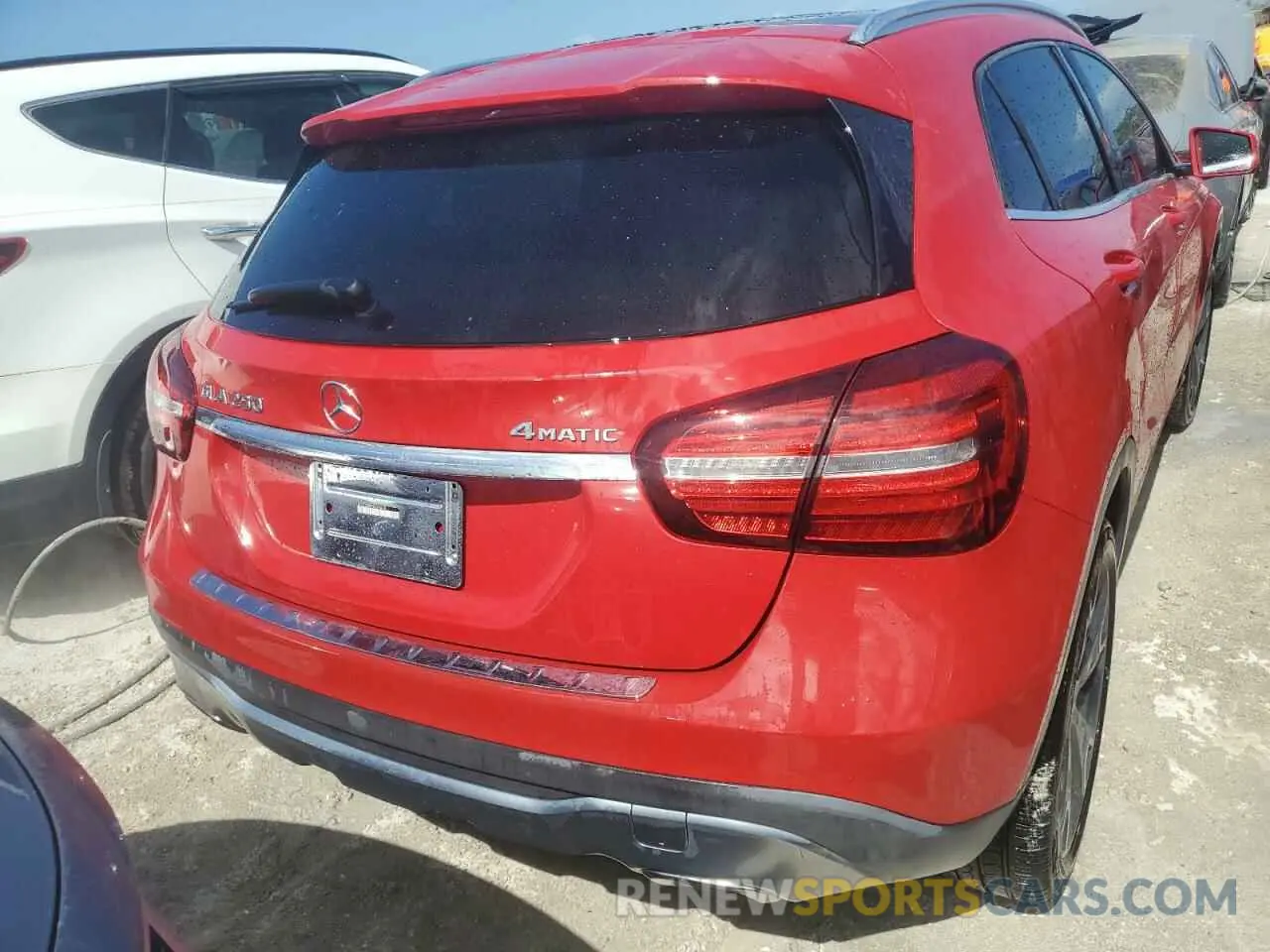 6 Photograph of a damaged car WDCTG4GB7KU016418 MERCEDES-BENZ GLA-CLASS 2019