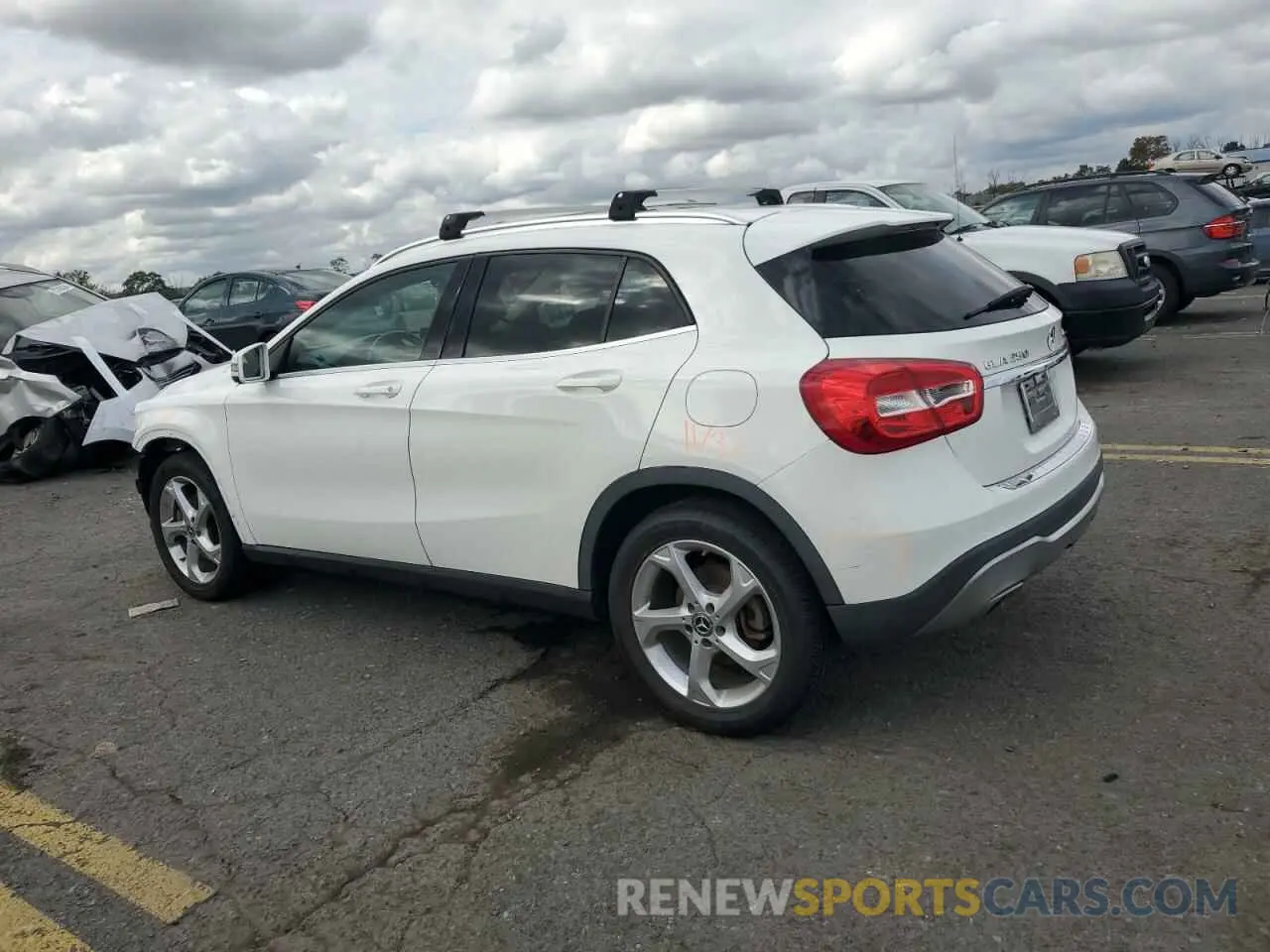 2 Photograph of a damaged car WDCTG4GB8KU004357 MERCEDES-BENZ GLA-CLASS 2019