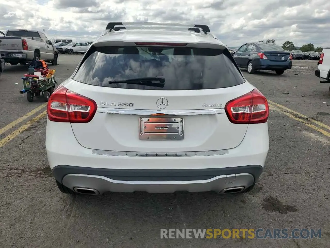 6 Photograph of a damaged car WDCTG4GB8KU004357 MERCEDES-BENZ GLA-CLASS 2019