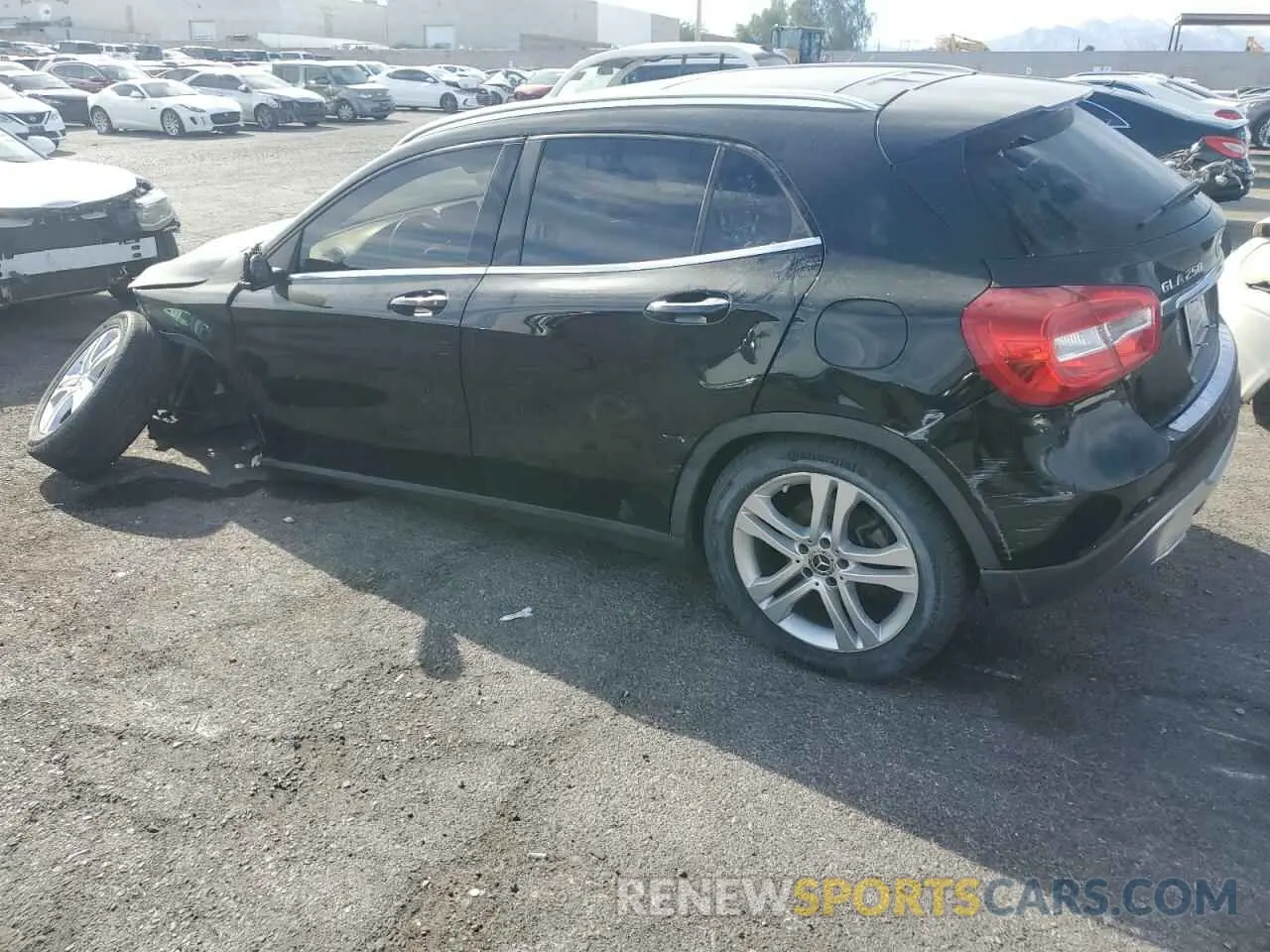 2 Photograph of a damaged car WDCTG4GB8KU012782 MERCEDES-BENZ GLA-CLASS 2019