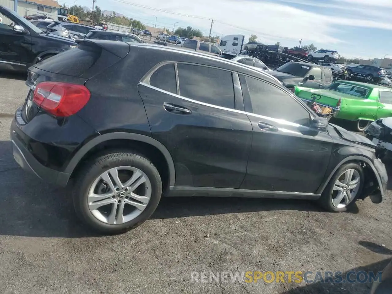 3 Photograph of a damaged car WDCTG4GB8KU012782 MERCEDES-BENZ GLA-CLASS 2019