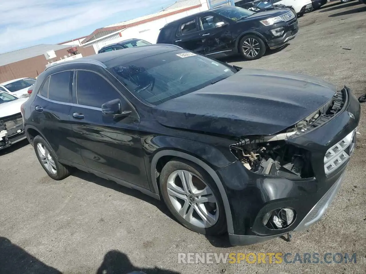 4 Photograph of a damaged car WDCTG4GB8KU012782 MERCEDES-BENZ GLA-CLASS 2019