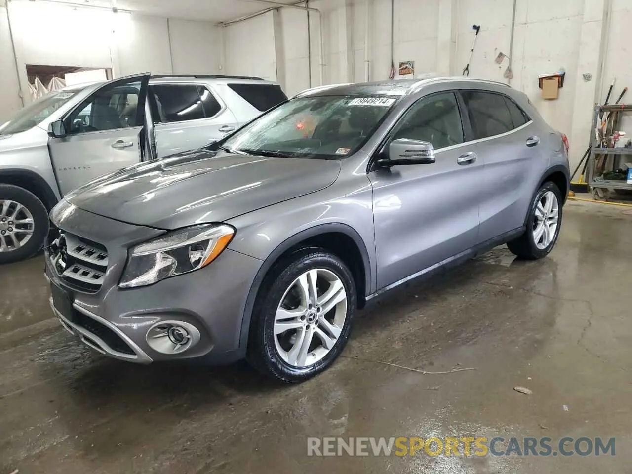 1 Photograph of a damaged car WDCTG4GB9KJ564874 MERCEDES-BENZ GLA-CLASS 2019