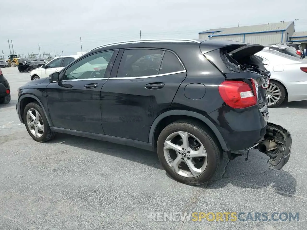 2 Photograph of a damaged car WDCTG4GB9KJ580895 MERCEDES-BENZ GLA-CLASS 2019