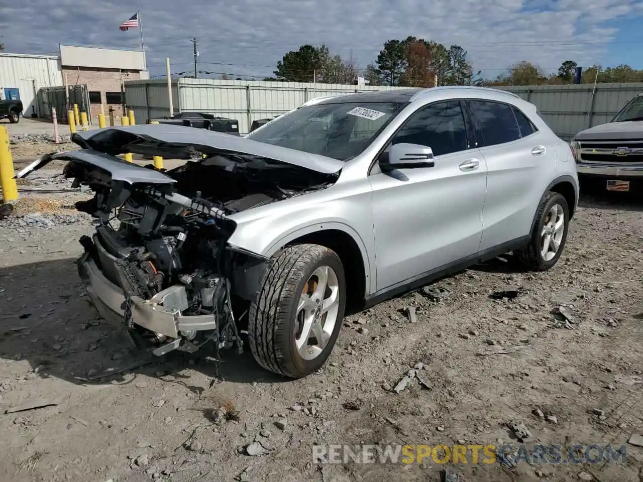 1 Photograph of a damaged car WDCTG4GB9KU014587 MERCEDES-BENZ GLA-CLASS 2019